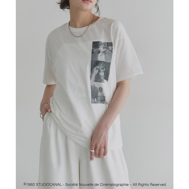 B（縦フォト）/オフホワイト | ジャン リュック ゴダール映画作品 | Pierrot