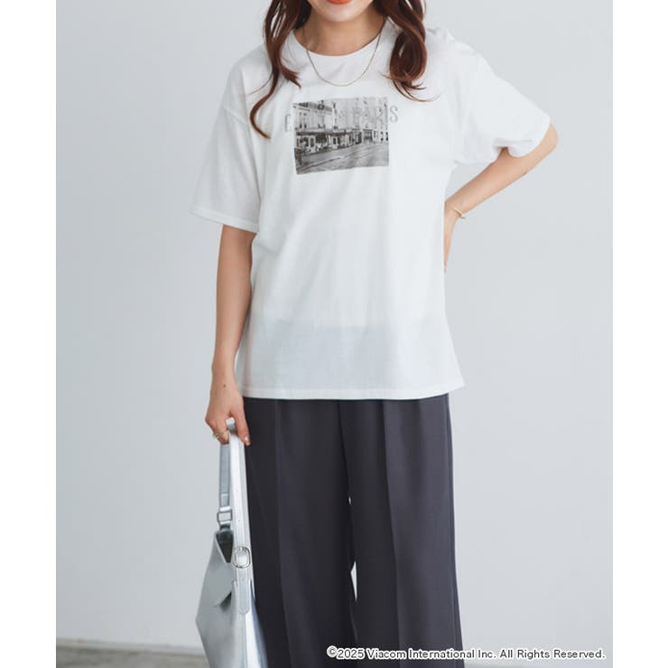 【EMILY IN PARIS】ロゴTシャツ | Pierrot | 詳細画像21 