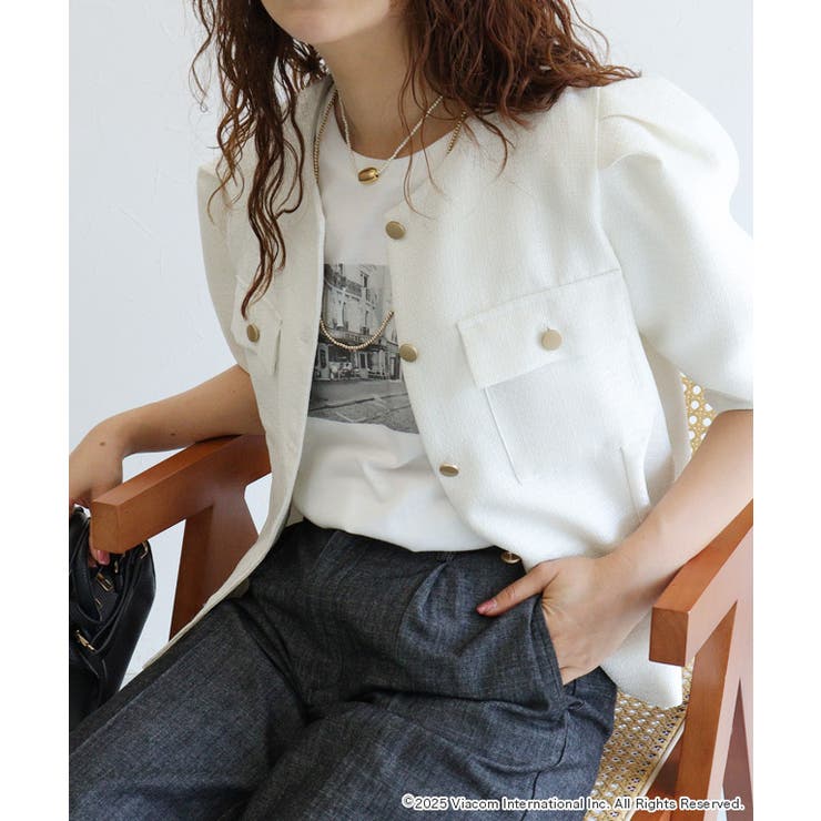 【EMILY IN PARIS】ロゴTシャツ | Pierrot | 詳細画像27 