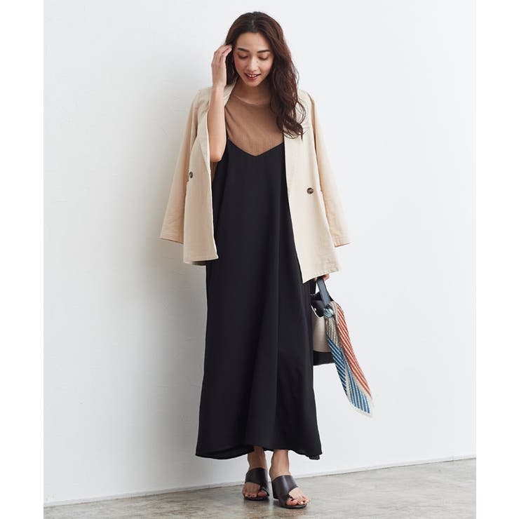新品 InchLim 25SS キャミ ワンピース Aライン セットアップ 用 Re:EDIT ワンピース 「2025 SUMMER COLLECTION」「低身長サイズ