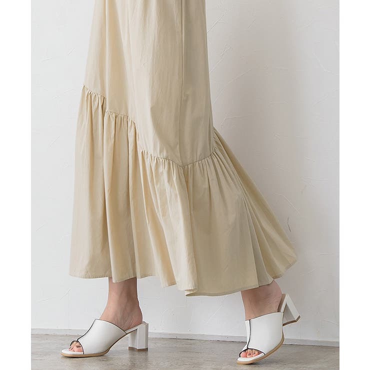 美品★peu presゾウプリント ティアード ロング スカート プリントティアードスカート - ベルーナ【公式】