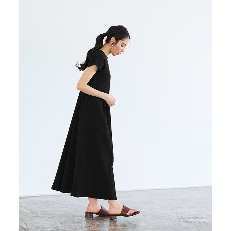パリ発★ウエストベルト★ギャザーワンピース★ CLAUDIE PIERLOT パリ発☆ウエストベルト☆ギャザーワンピース☆ CLAUDIE PIERLOT