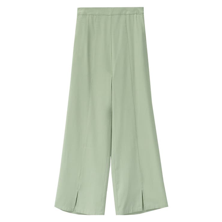 ミント | フロントスリットストレートパンツ ストレートパンツ パンツ | Pierrot