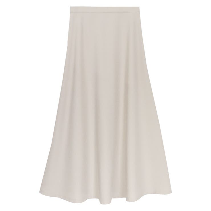 ライトグレージュ | 2丈フレアスカート スカート フレアスカート | Pierrot