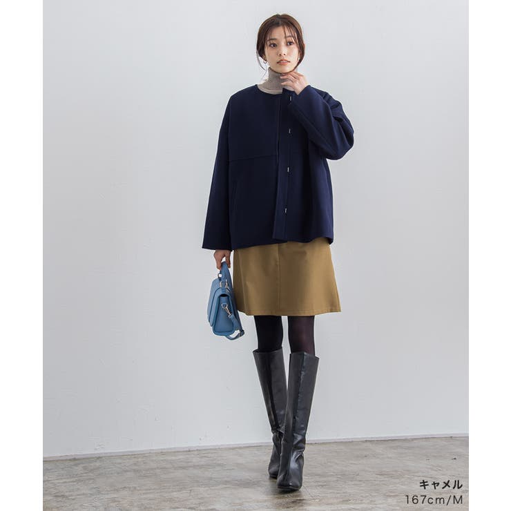 独特な店 ウールタッチミニスカート スカート ミニスカート[品番 スカート