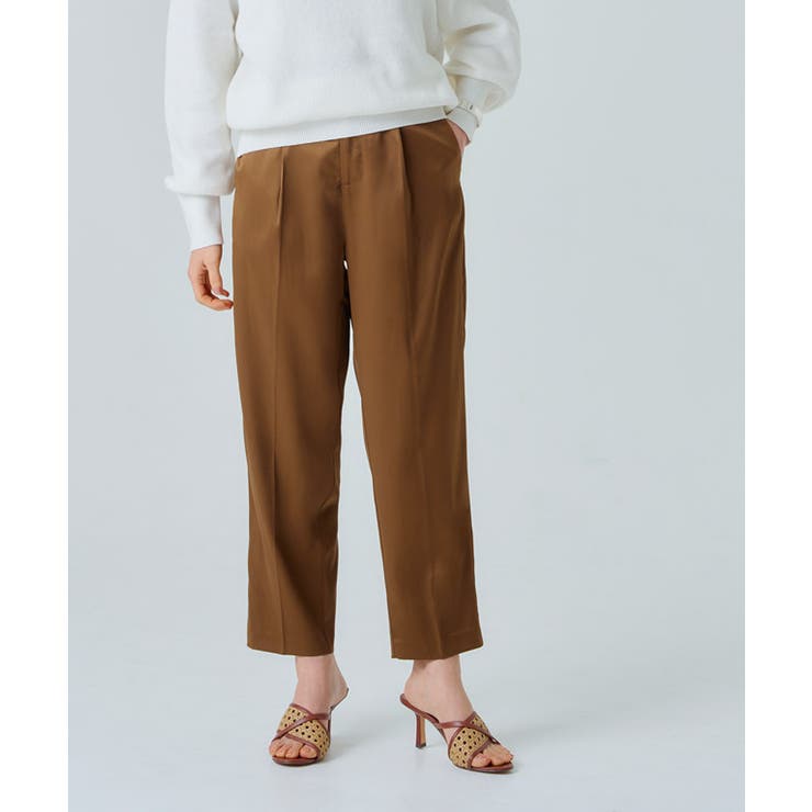 ［RASW］サテンタックテーパードパンツ パンツ サテン | Pierrot | 詳細画像27 