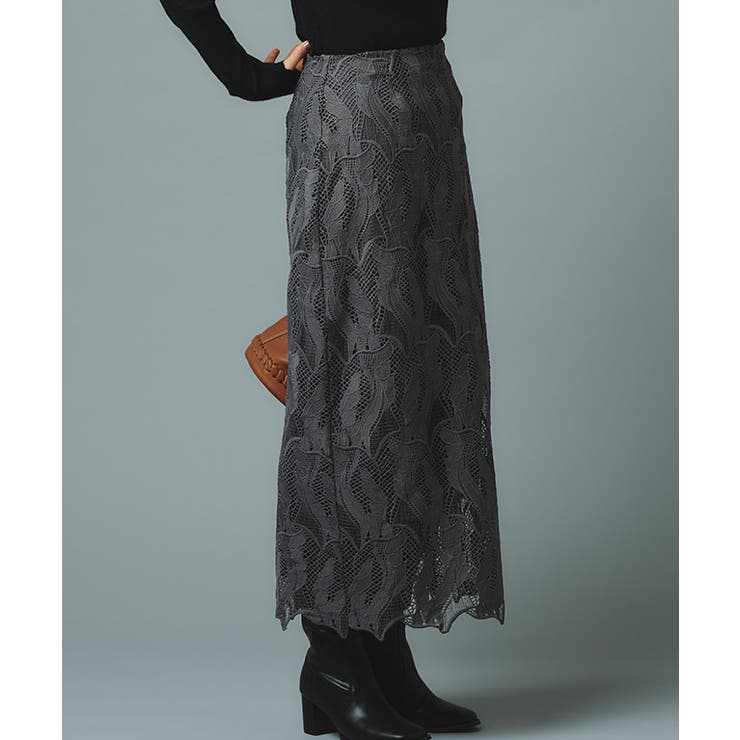 [RASW]レースストレートスカート スカート レーススカート | Pierrot | 詳細画像7 