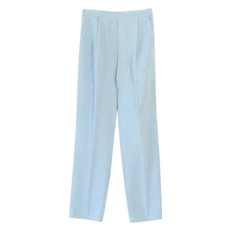 ライトブルー | サマーツイードテーパードパンツ パンツ テーパード | Pierrot