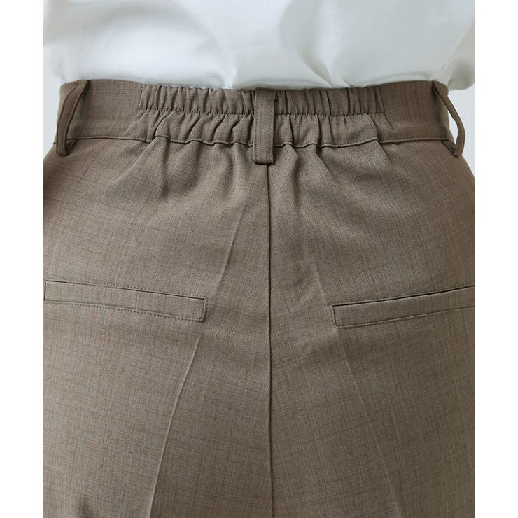 [RASW]リネンライクピンタックフレアパンツ パンツ タック | Pierrot | 詳細画像5 