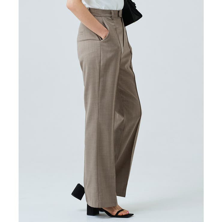 [RASW]リネンライクピンタックフレアパンツ パンツ タック | Pierrot | 詳細画像8 