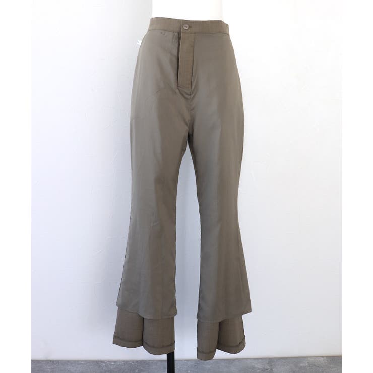 [RASW]リネンライクピンタックフレアパンツ パンツ タック | Pierrot | 詳細画像10 