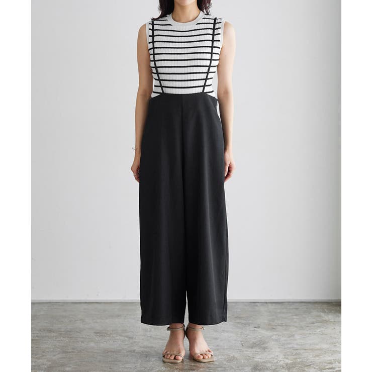 華奢ストラップサロペット パンツ サロペット | Pierrot | 詳細画像7 