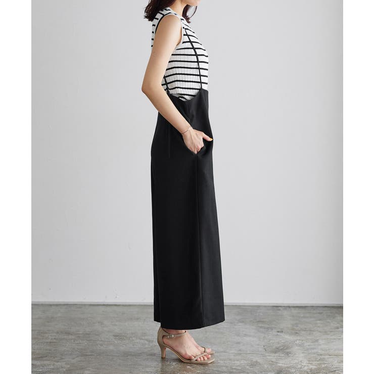 華奢ストラップサロペット パンツ サロペット | Pierrot | 詳細画像8 