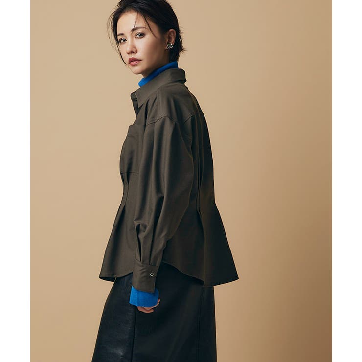 [RASW]ウエストタックシャツ ブラウス 体型カバー | Pierrot | 詳細画像24 