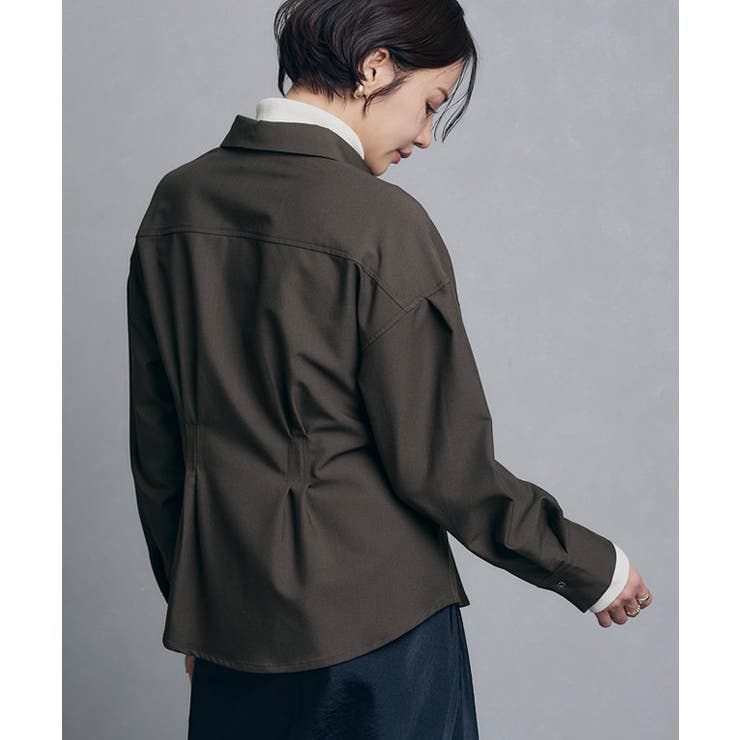 [RASW]ウエストタックシャツ ブラウス 体型カバー | Pierrot | 詳細画像26 