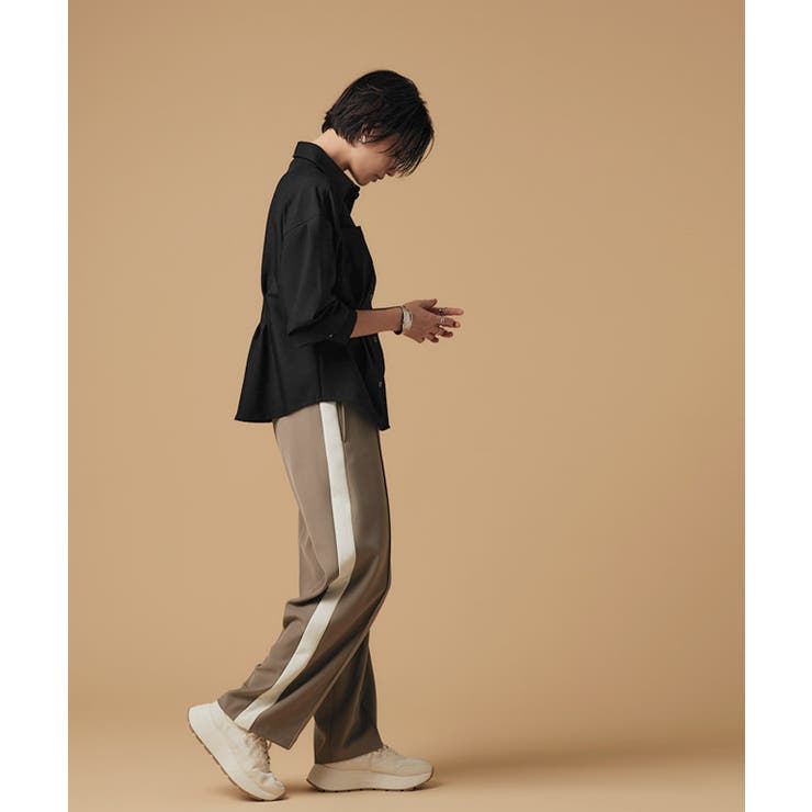 [RASW]ウエストタックシャツ ブラウス 体型カバー | Pierrot | 詳細画像19 