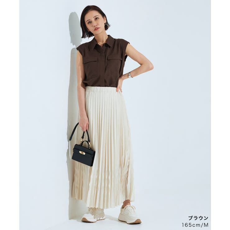 [RASW]リネンフレンチシャツスカートセットアップ セットアップ シャツ | Pierrot | 詳細画像46 