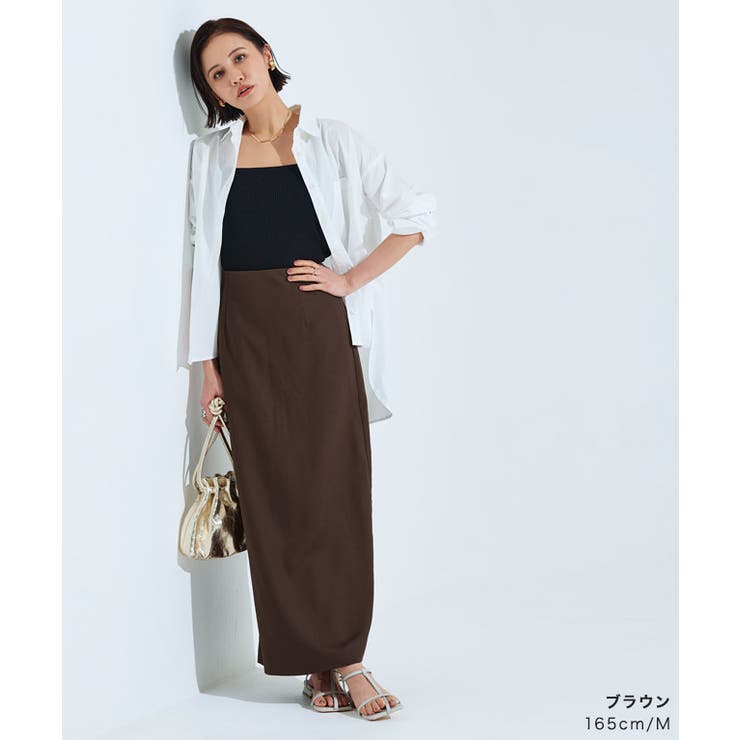 [RASW]リネンフレンチシャツスカートセットアップ セットアップ シャツ | Pierrot | 詳細画像45 