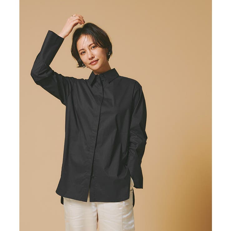 RASW]ボウタイ付きロングカフスブラウス ブラウス タイ付き[品番