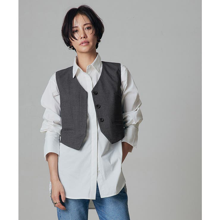 RASW ウールミックスベスト ベスト | Pierrot | 詳細画像23 