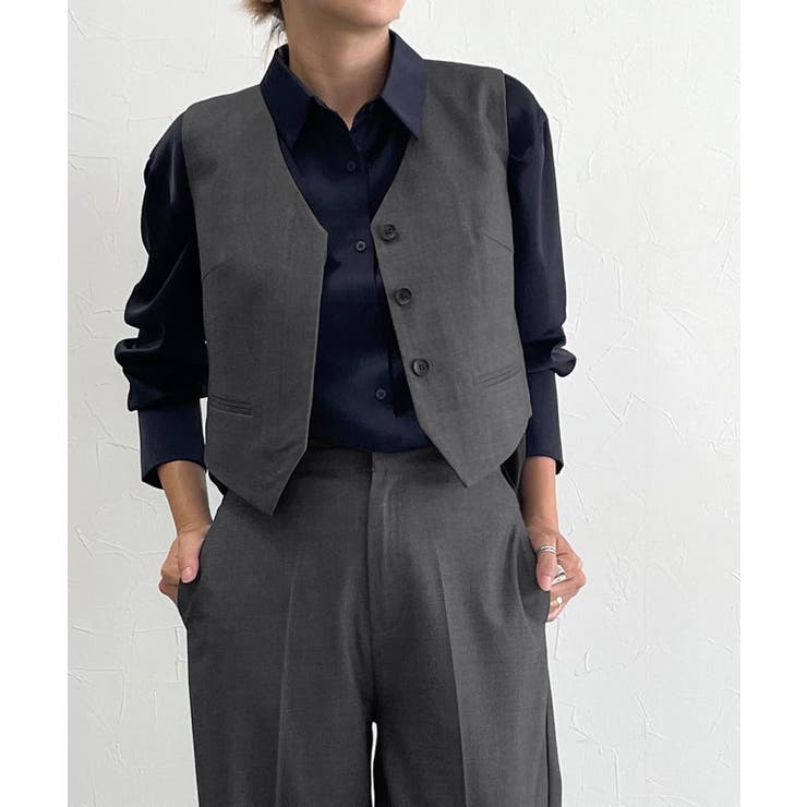 RASW ウールミックスベスト ベスト | Pierrot | 詳細画像28 