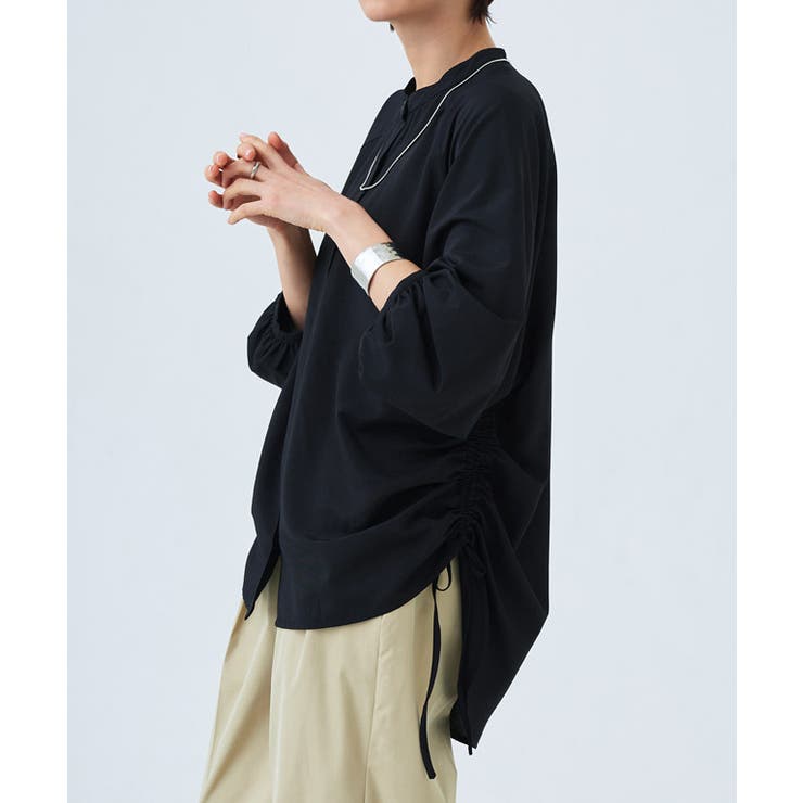 [RASW]シャーリングボリュームスリーブブラウス ブラウス ボリュームスリーブ | Pierrot | 詳細画像8 