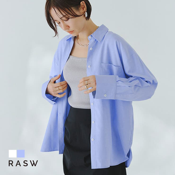 ワイドカフスシャツ シャツ ワイドカフス[品番：PRTW0004755