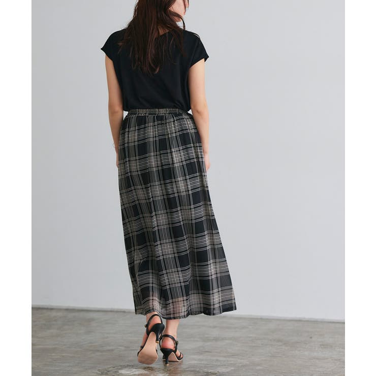 シアーチェックスカート スカート チェック | Pierrot | 詳細画像20