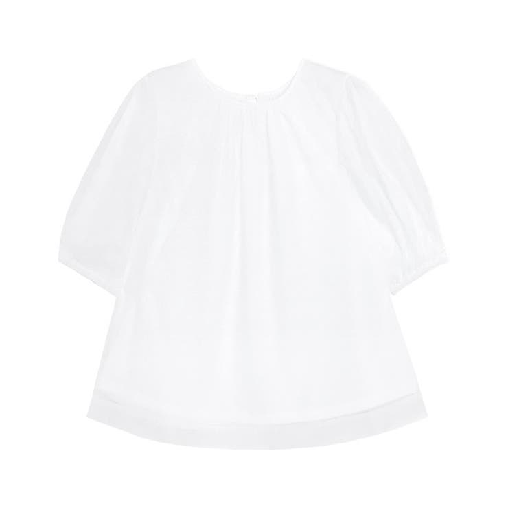 オフホワイト | チュールバルーンブラウス ブラウス チュール | Pierrot