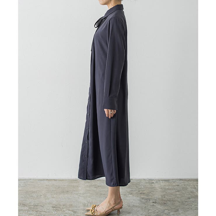 選べる柄配色リボンピンタックワンピース ワンピース リボン | Pierrot | 詳細画像6 