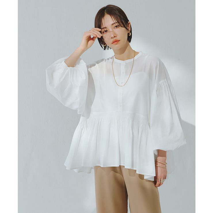 [RASW]ギャザーボリュームブラウス ブラウス ギャザー | Pierrot | 詳細画像15 