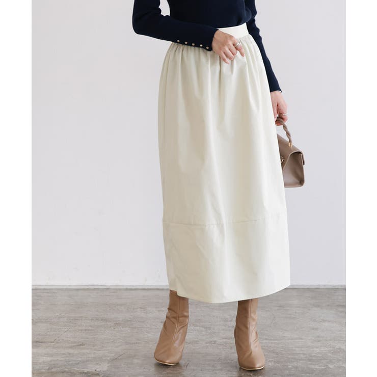 アイボリー | コクーンシルエットスカート スカート コクーンシルエット | Pierrot
