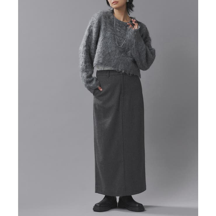 [RASW]ウール混ストレートスカート スカート ストレート | Pierrot | 詳細画像20 