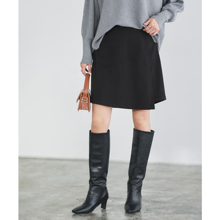 ウールタッチスコート ☆  スコート ボトム ウールタッチ 綿混  ピエロ | Pierrot | 詳細画像24 