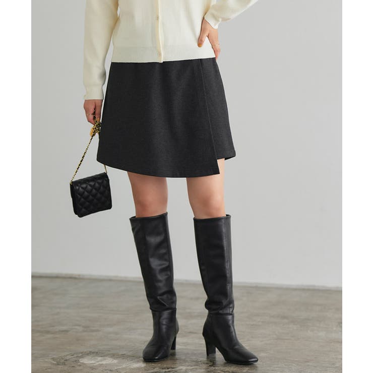 ウールタッチスコート ☆  スコート ボトム ウールタッチ 綿混  ピエロ | Pierrot | 詳細画像17 