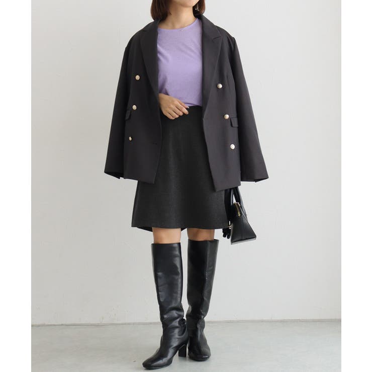 ウールタッチスコート ☆  スコート ボトム ウールタッチ 綿混  ピエロ | Pierrot | 詳細画像21 