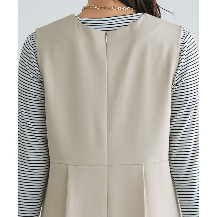 選べるIラインジャンパースカート ジャンパースカート Iラインシルエット | Pierrot | 詳細画像6 