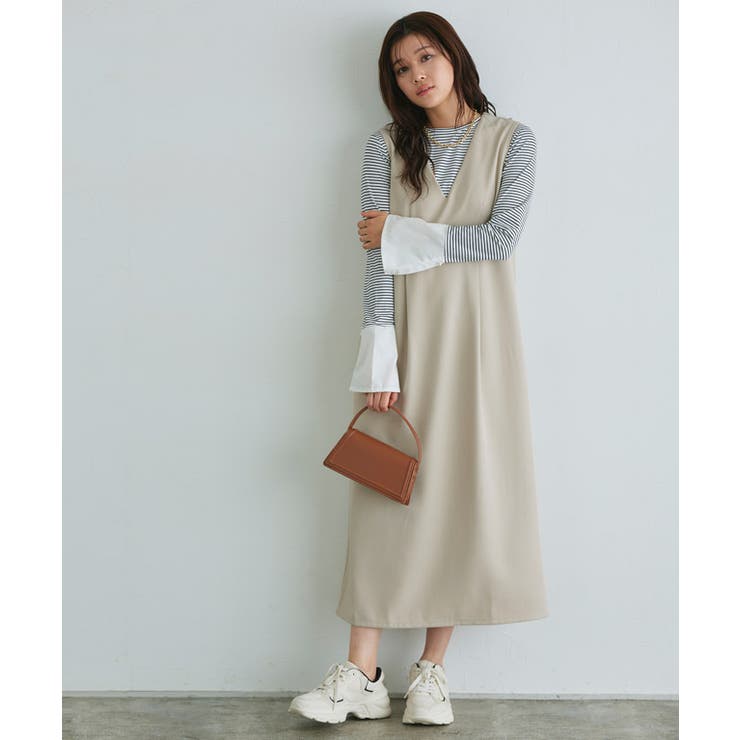 選べるIラインジャンパースカート ジャンパースカート Iラインシルエット | Pierrot | 詳細画像21 