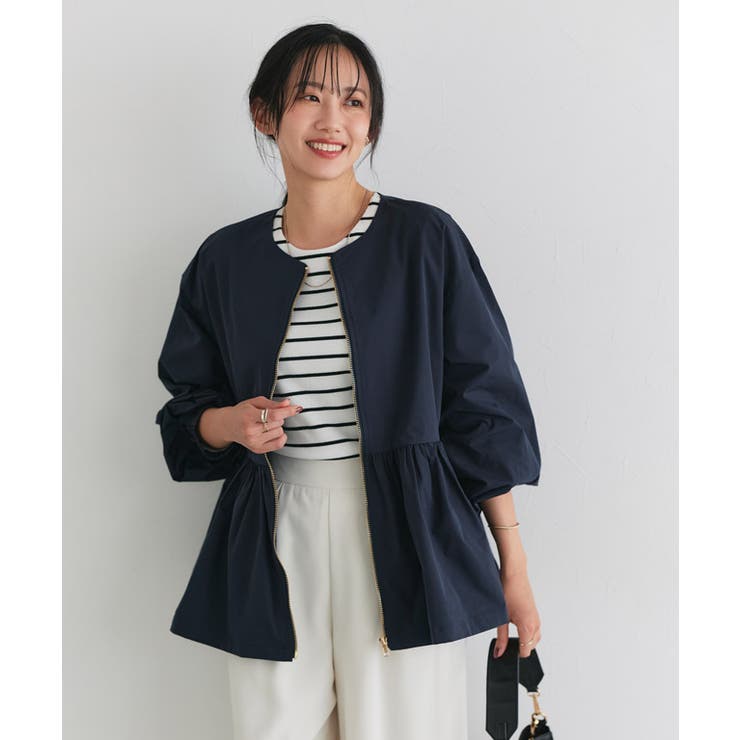 ヘムフレアノーカラーブルゾン ブルゾン ヘムフレア | Pierrot | 詳細画像15 