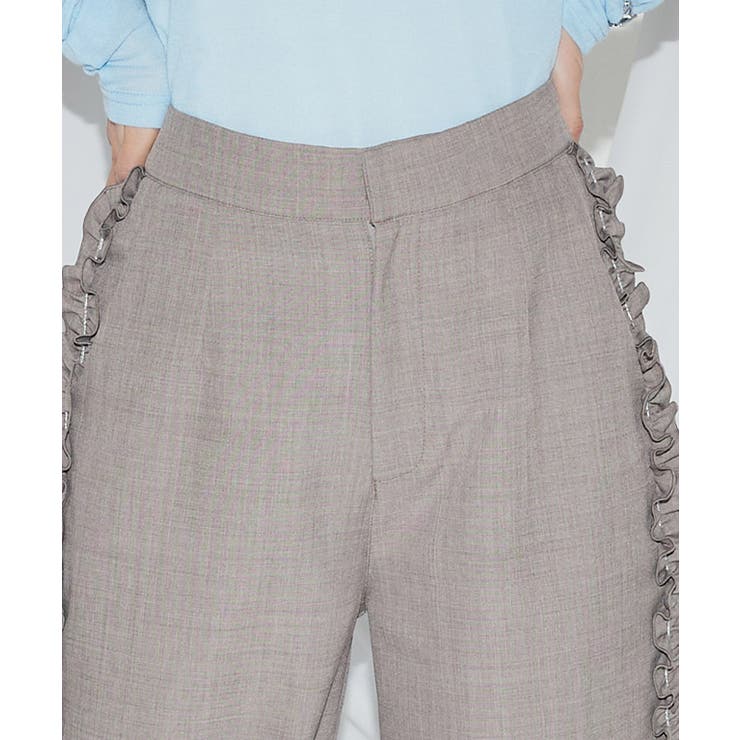 [ECLAM]サイドフリルデザインパンツ パンツ サイドフリル | Pierrot | 詳細画像6 