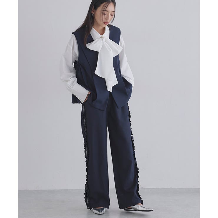 [ECLAM]サイドフリルデザインパンツ パンツ サイドフリル | Pierrot | 詳細画像28 