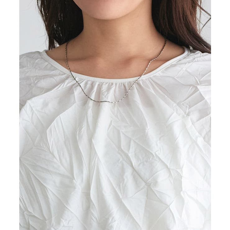 ワッシャーボリュームスリーブブラウス ブラウス ボリュームスリーブ | Pierrot | 詳細画像4 