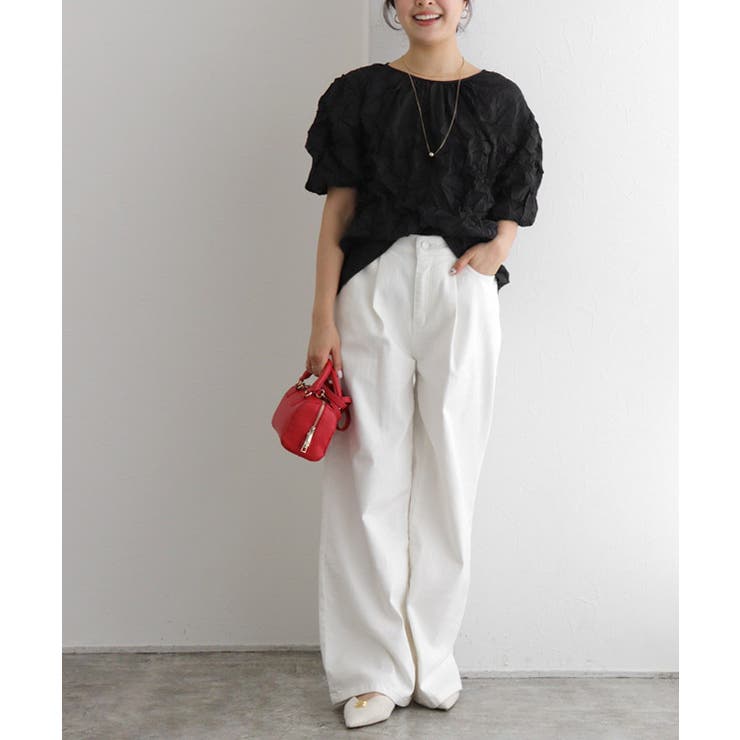 ワッシャーボリュームスリーブブラウス ブラウス ボリュームスリーブ | Pierrot | 詳細画像26 