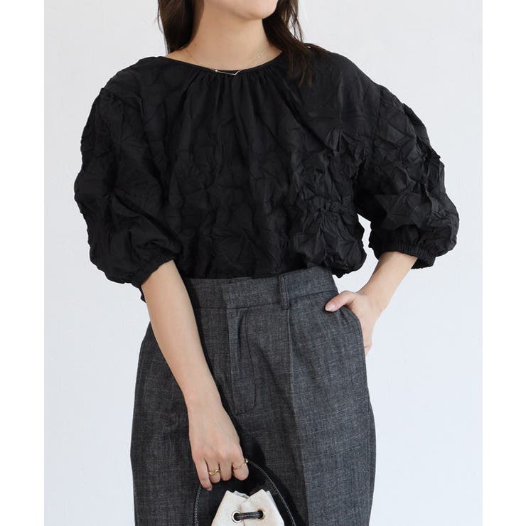 ワッシャーボリュームスリーブブラウス ブラウス ボリュームスリーブ | Pierrot | 詳細画像29 