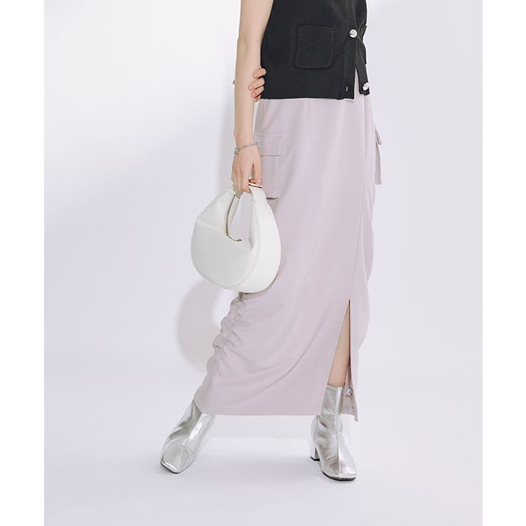 【SCULPTOR】パラシュートカーゴマキシスカート バレリーナピ SCULPTOR（スカルプター）の「Parachute Cargo Pants