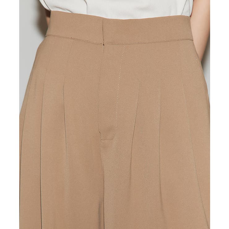 [ECLAM]タックデザインワイドパンツ ワイドパンツ タックデザイン | Pierrot | 詳細画像5 