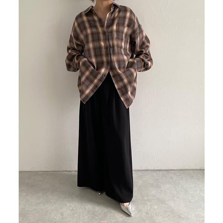 [ECLAM]タックデザインワイドパンツ ワイドパンツ タックデザイン | Pierrot | 詳細画像26 