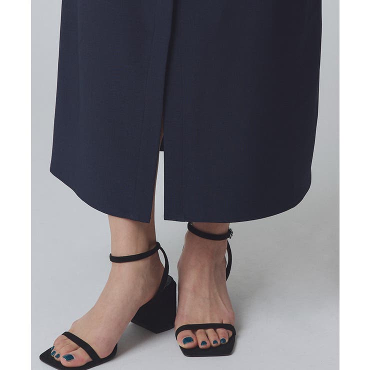 ウエストドロストシャツワンピース シャツワンピース 比翼仕立て | Pierrot | 詳細画像7 