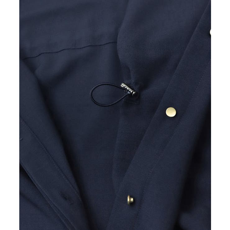 ウエストドロストシャツワンピース シャツワンピース 比翼仕立て | Pierrot | 詳細画像12 