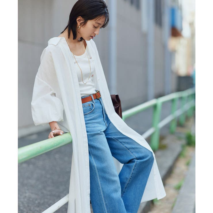 [RASW]ボリュームシャツワンピース シャツワンピース コットン素材 | Pierrot | 詳細画像18 